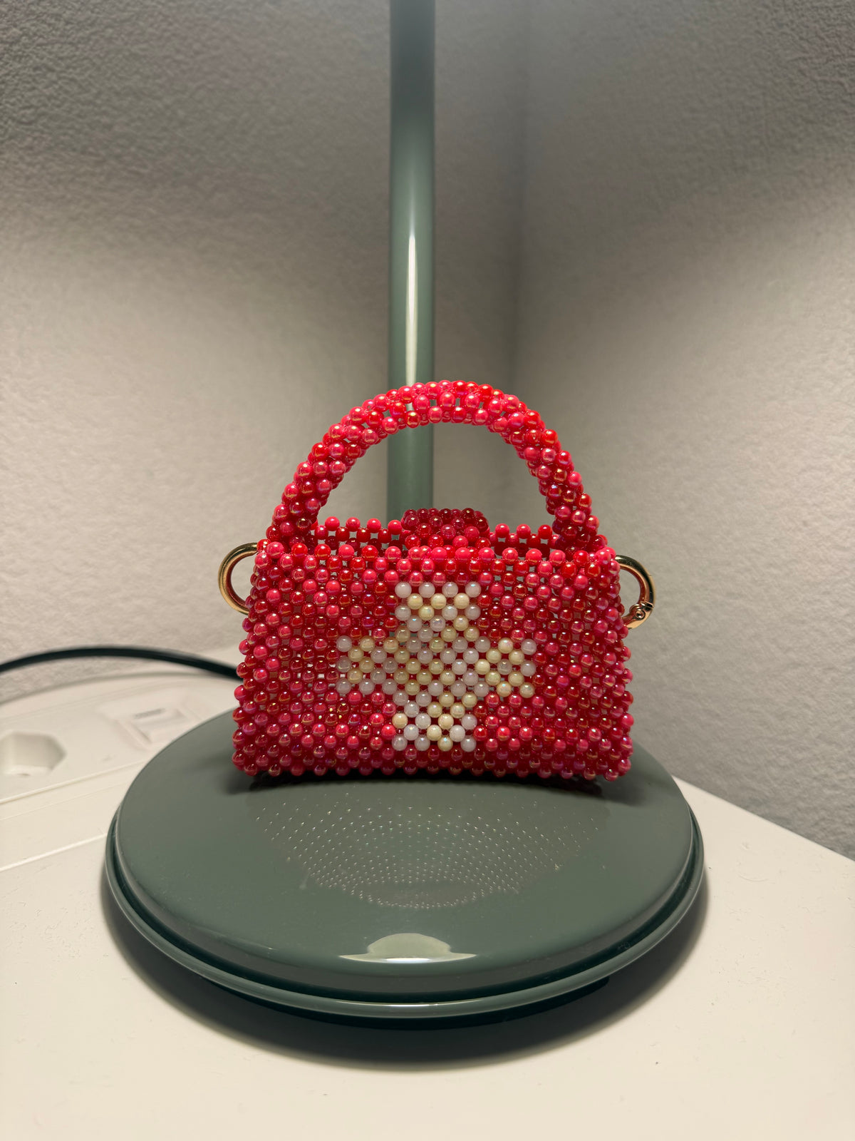 MODEL №27 SWISS FLAG handmade nano purse