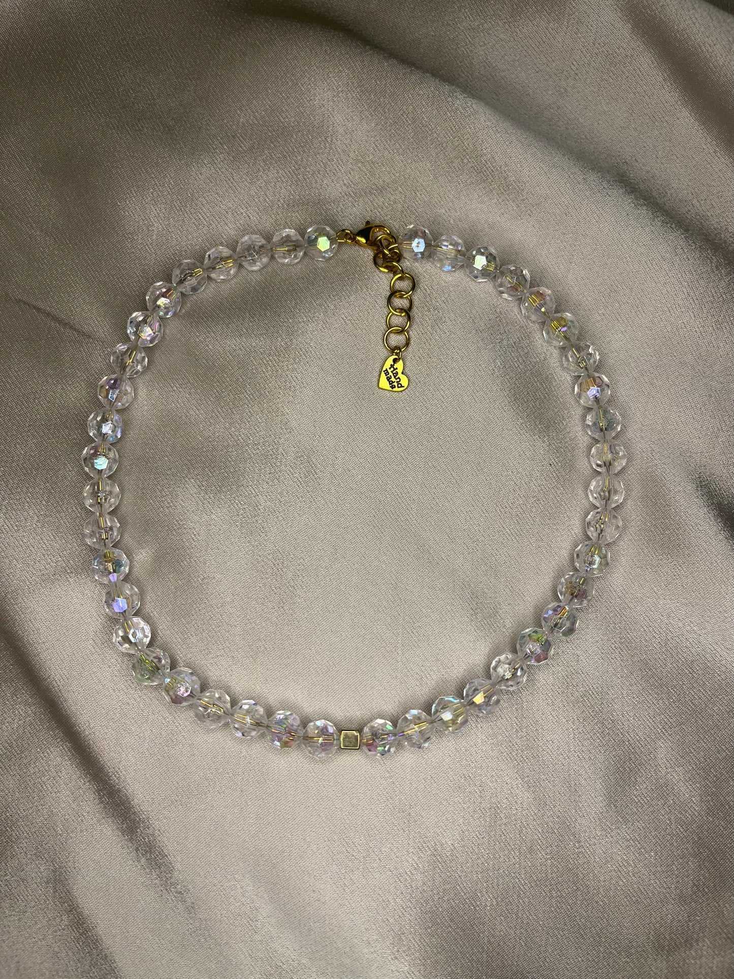 GOLDEN TEARS handmade choker