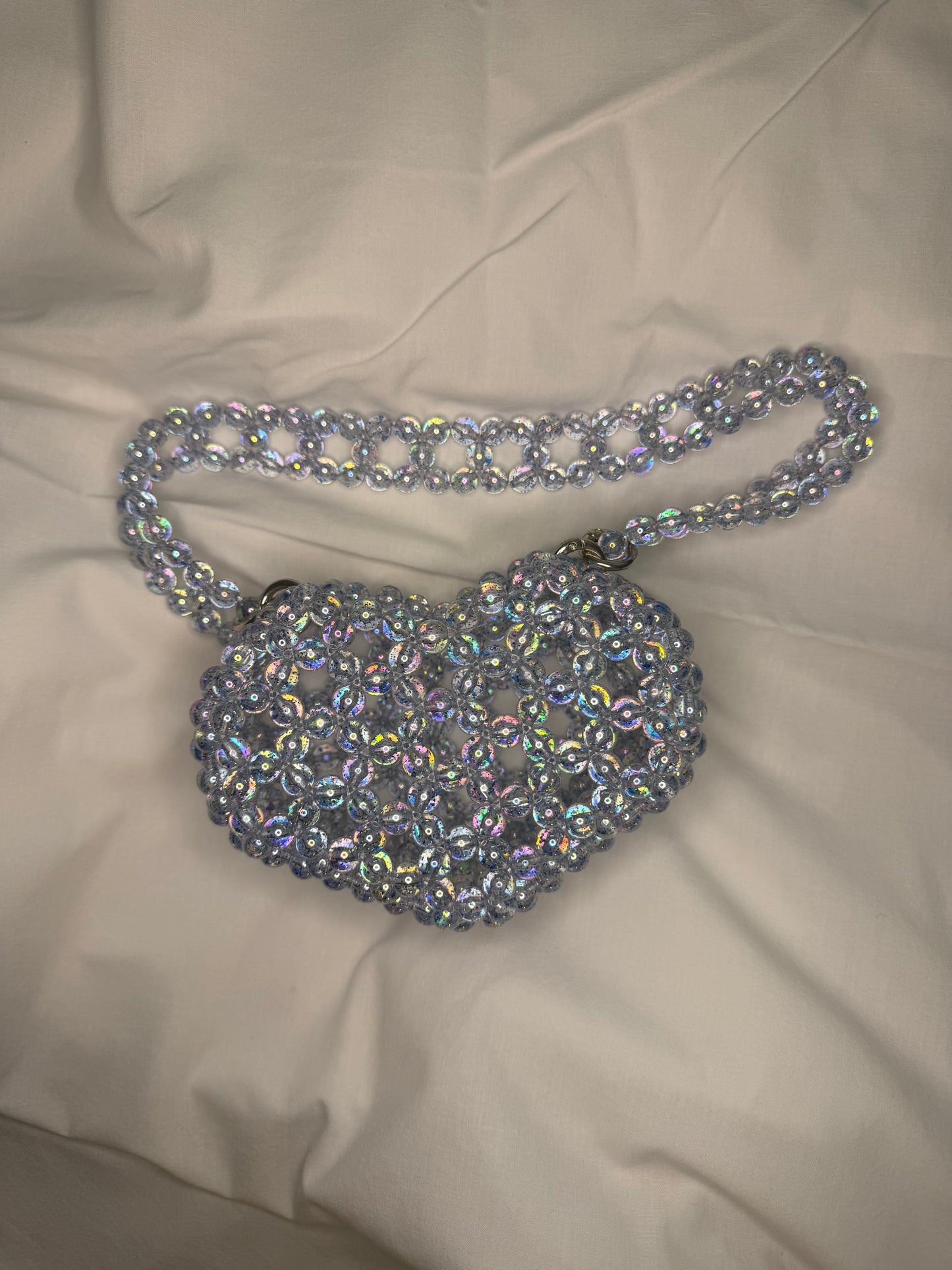 MODEL №24 BUBBLE HEART handmade purse