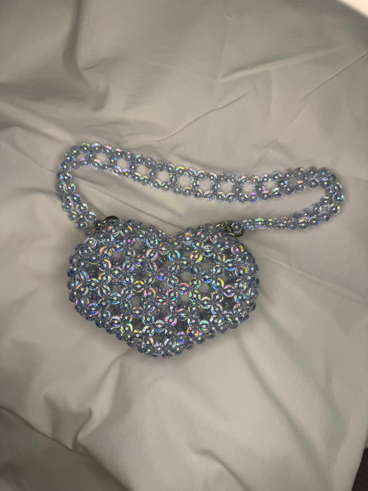 MODEL №24 BUBBLE HEART handmade purse