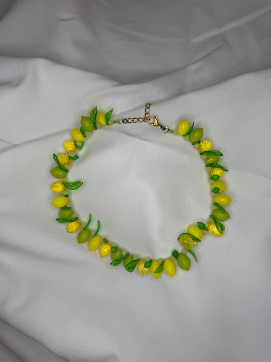 LIMONCELLO handmade choker