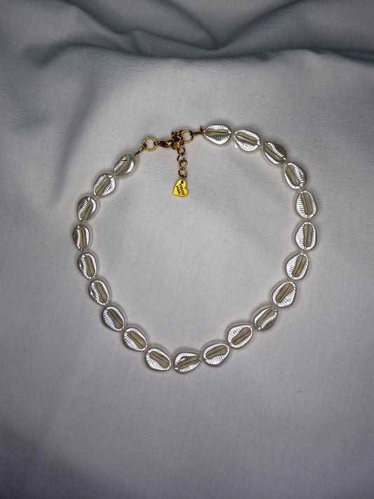 SEAFOAM handmade choker