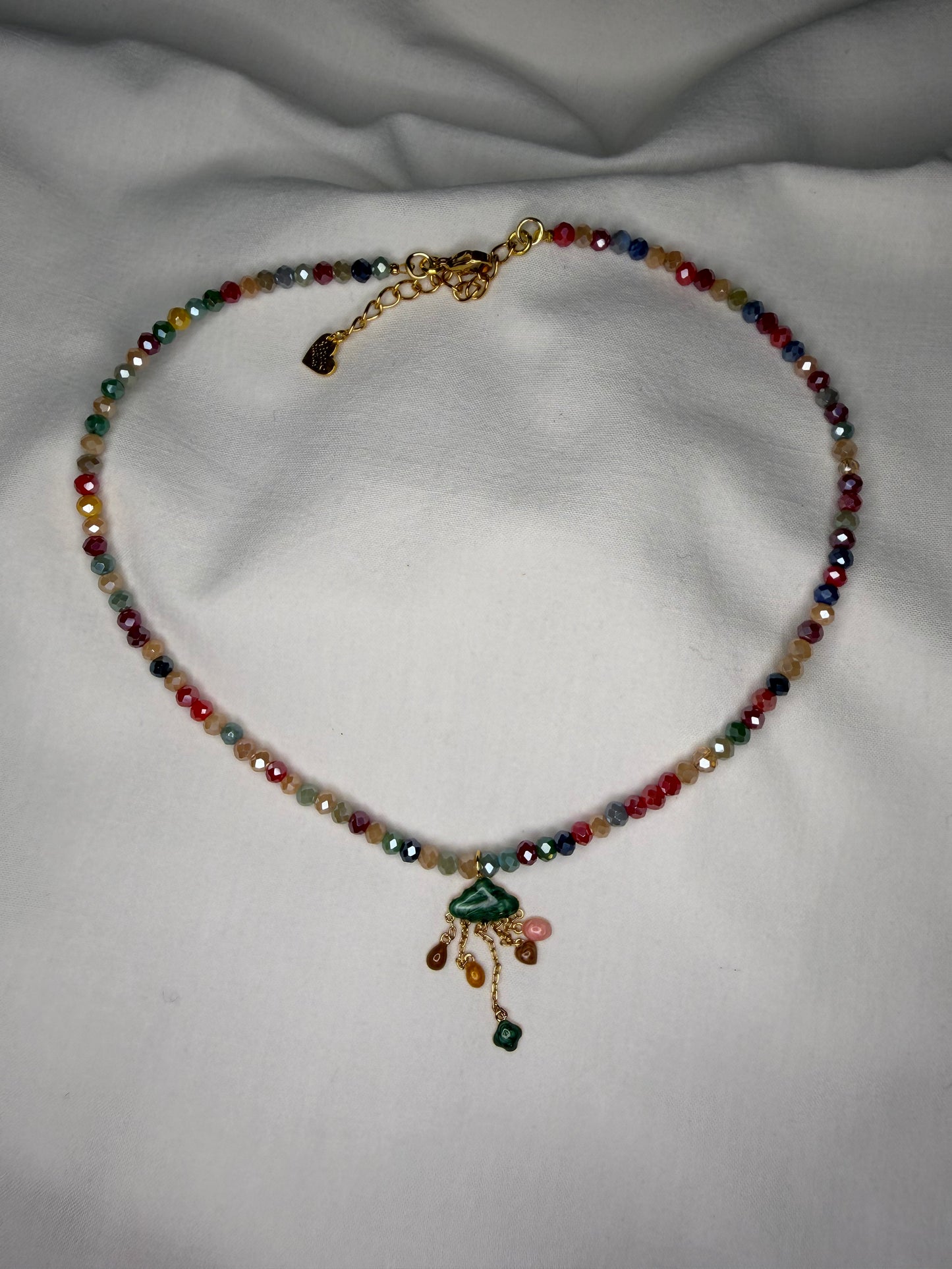 CLOUD NINE handmade choker with pendant
