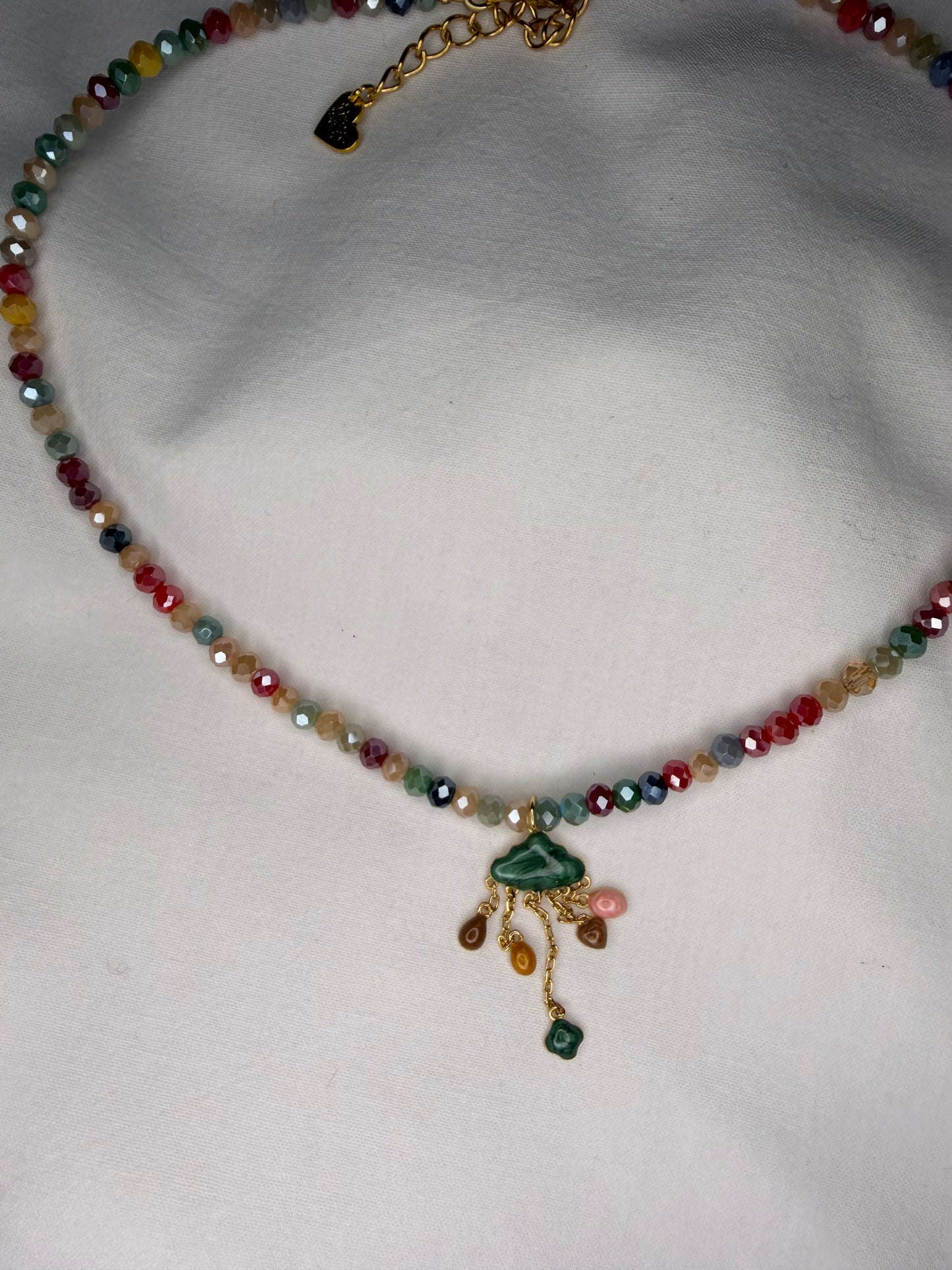 CLOUD NINE handmade choker with pendant